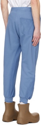 JW Anderson Blue Paneled Lounge Pants