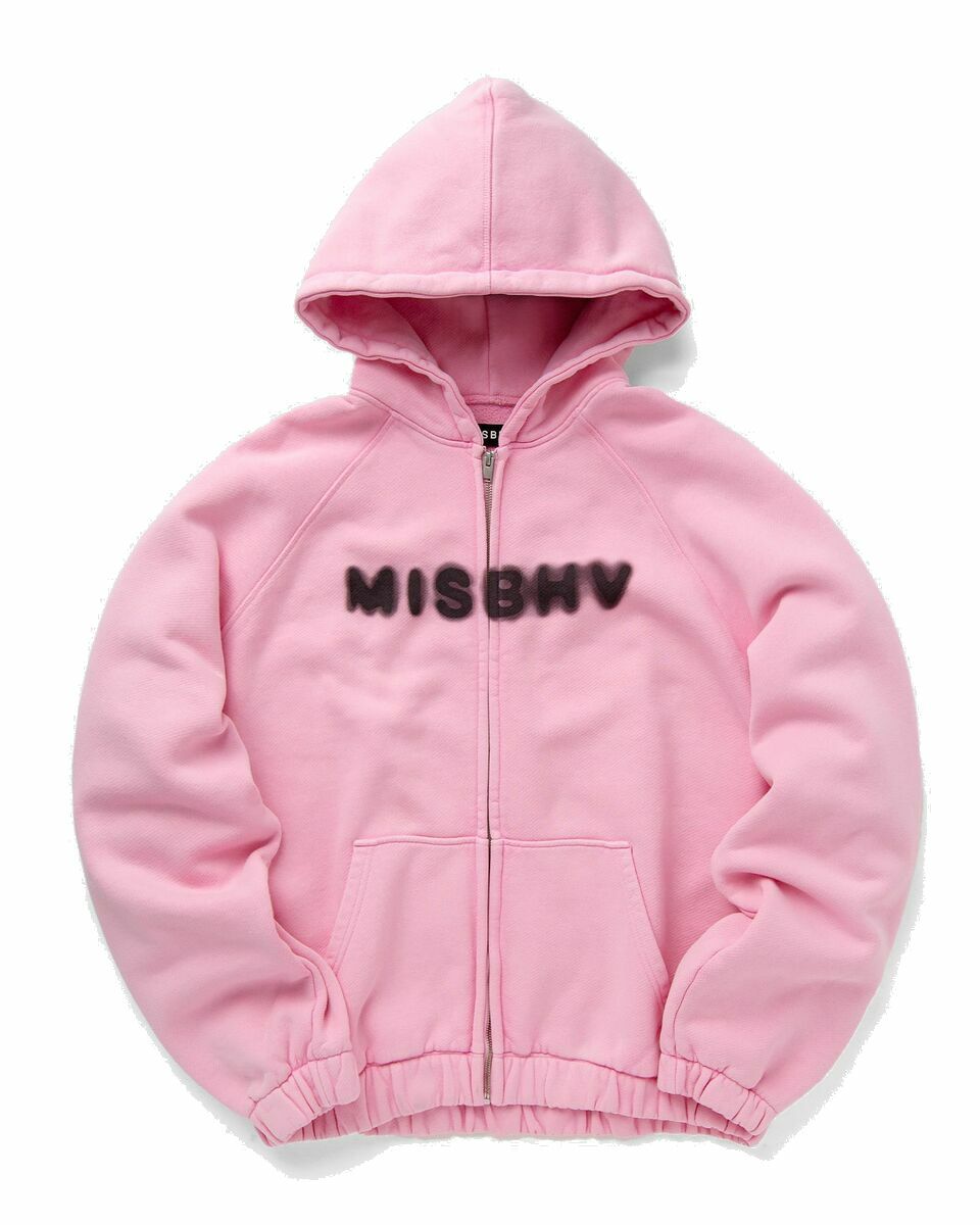 Photo: Misbhv Community Zipped Hoodie Pink - Mens - Hoodies