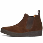 Sanders Men's Adam Chelsea Boot in Chocolate Suede