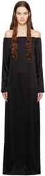 Esse Studios Black Column Maxi Dress