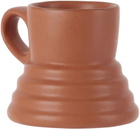 BKLYN CLAY Brown No-Spill Mug