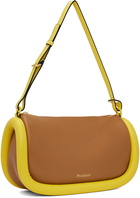 JW Anderson Brown & Yellow Bumper-15 Leather Crossbody Bag