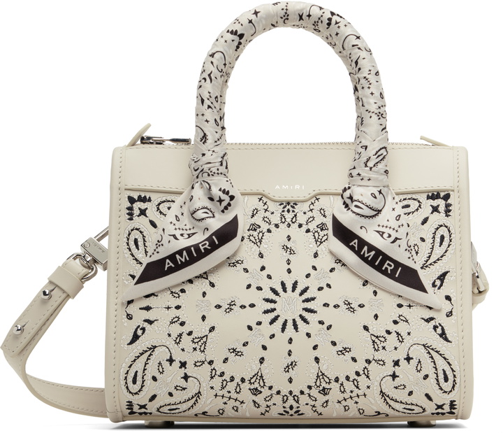 Photo: AMIRI Off-White Bandana Micro Triangle Bag