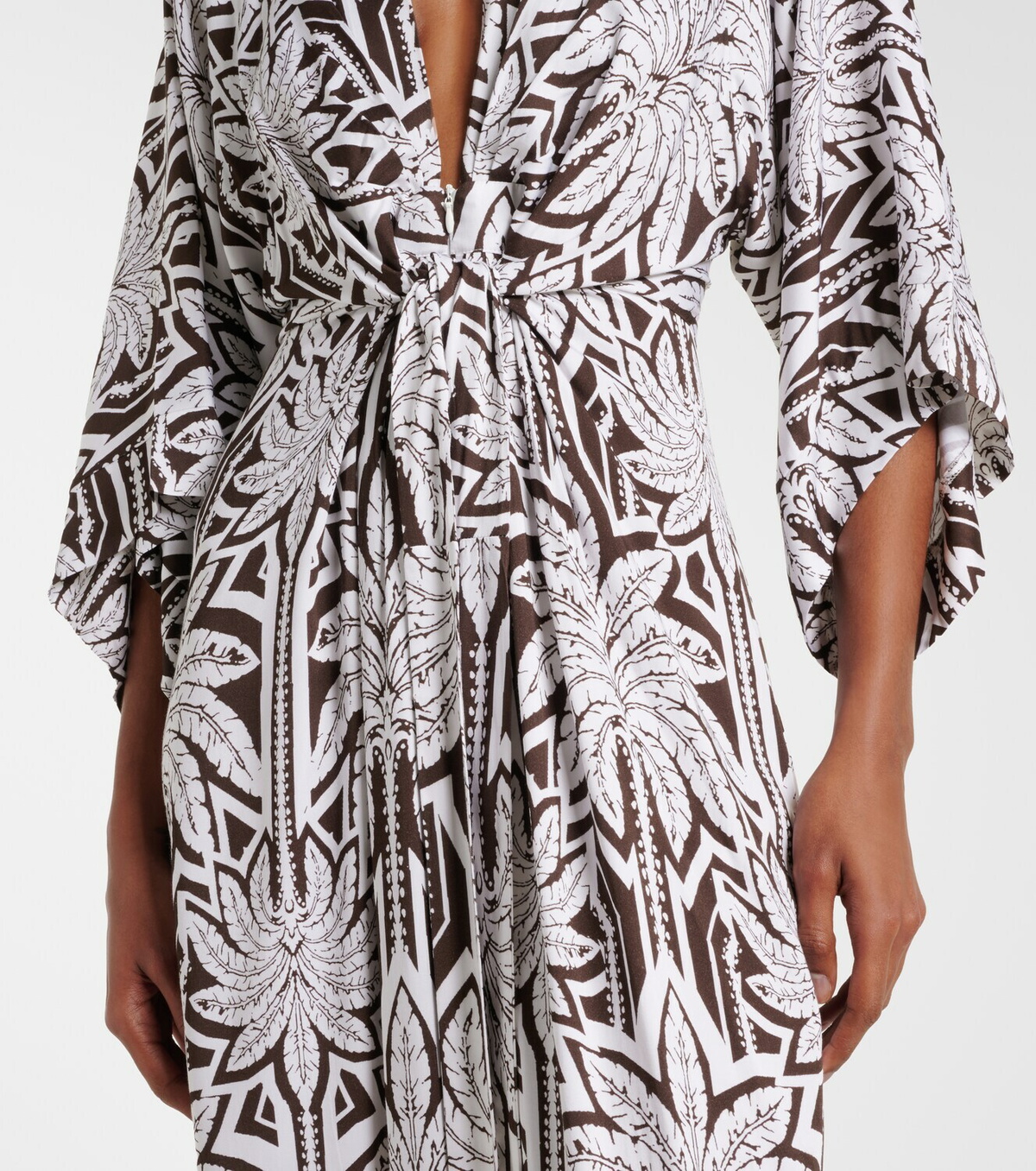 Melissa Odabash Eloise printed maxi dress