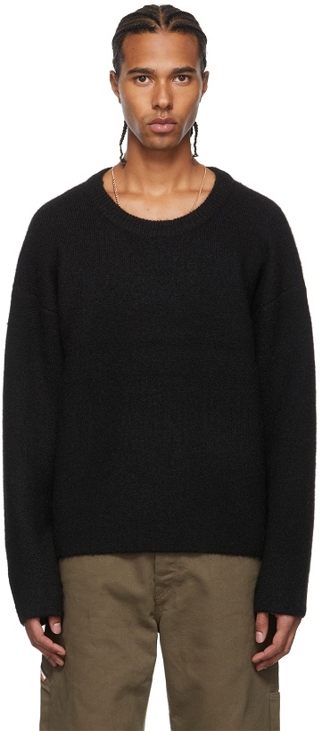 Photo: Heron Preston for Calvin Klein Black Season 2 Alpaca Pullover Sweater