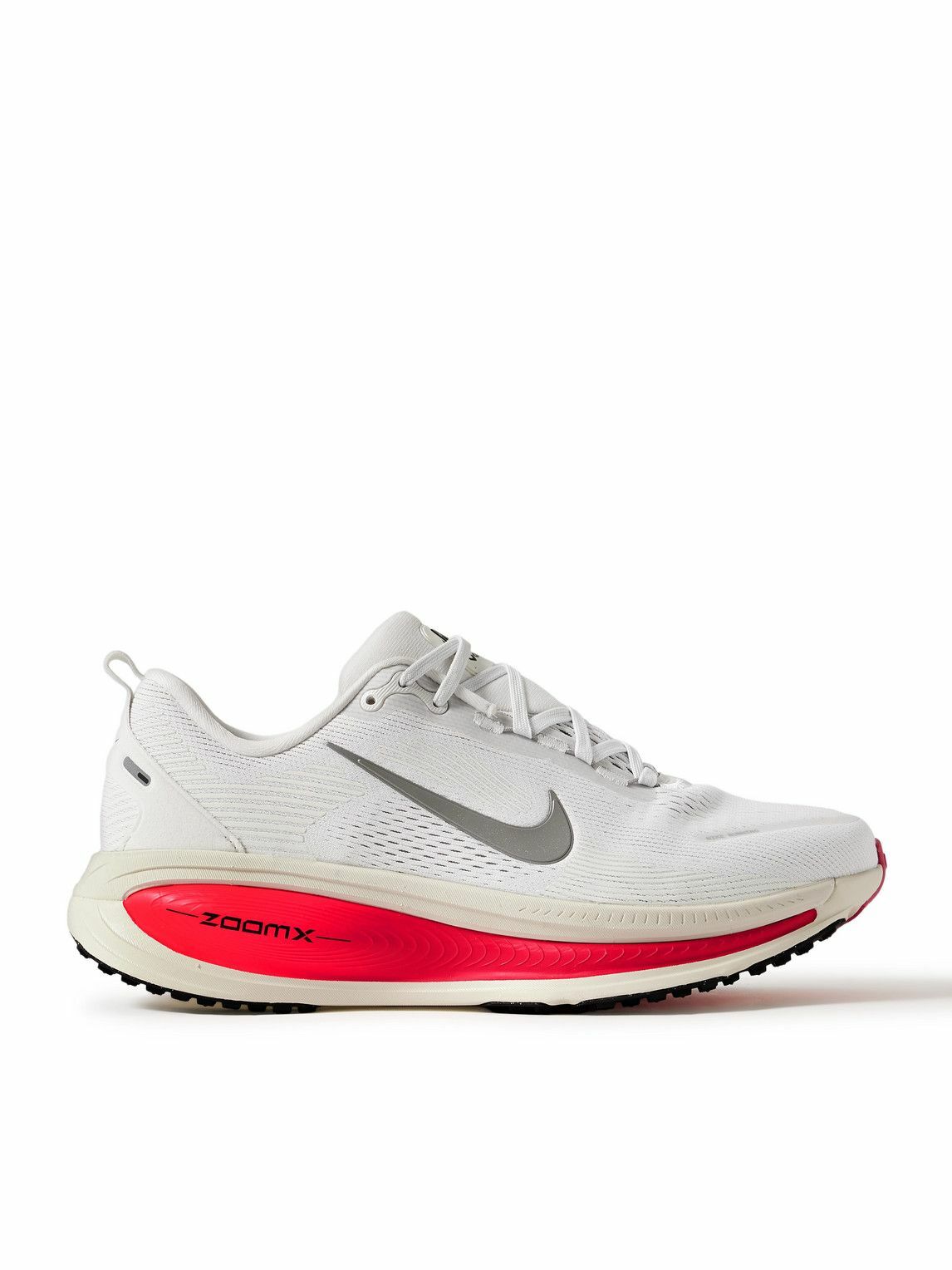 NIKE RUNNING - Vomero 18 Rubber-Trimmed Mesh Sneakers - White