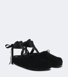 Birkenstock 1774 x Repetto Opera suede mules