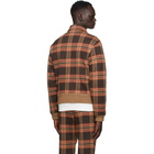 Gucci Brown Wool Cut and Sewn Jacket