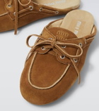 Miu Miu Suede mules