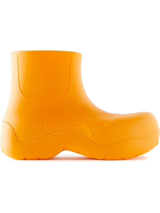 Photo: Bottega Veneta - Puddle Rubber Boots - Orange