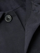 Ghiaia Cashmere - Cotton-Twill Shirt - Blue