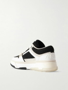 AMIRI - MA-1 Suede-Trimmed Mesh and Leather Sneakers - Black