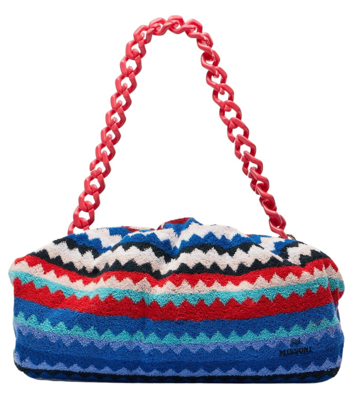 Missoni Zigzag Medium raffia bucket bag Missoni
