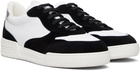 Moschino Black & White Streetball Sneakers