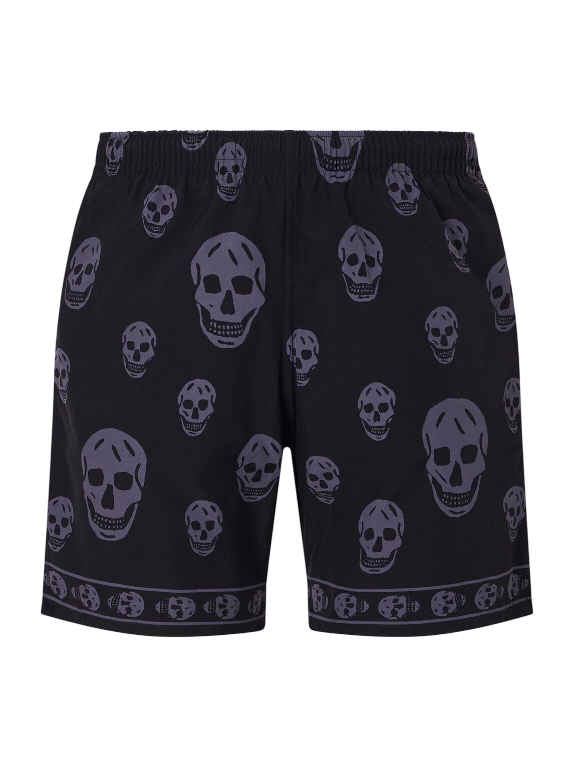 Alexander McQueen - Straight-Leg Logo-Jacquard Satin Shorts
