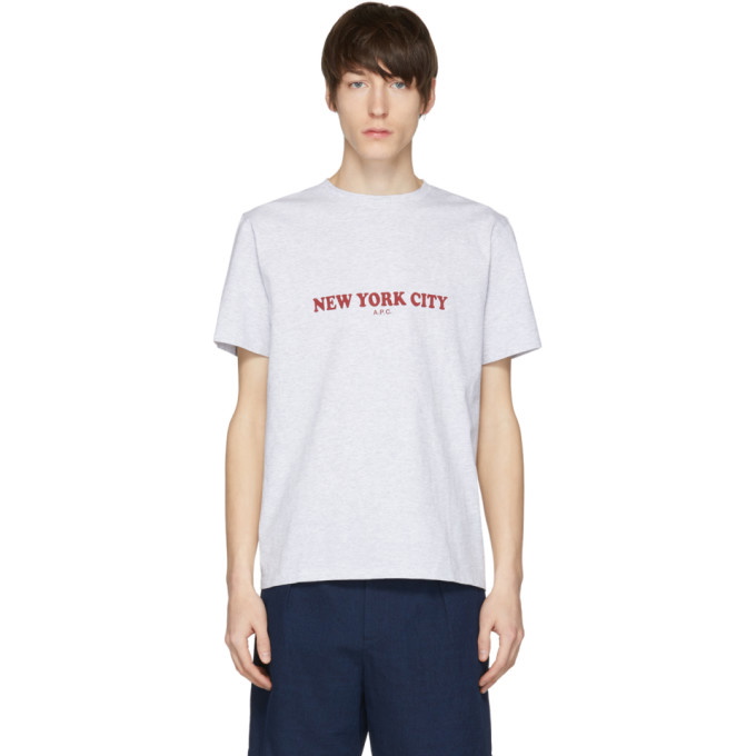 Photo: A.P.C. Grey New York T-Shirt