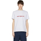 A.P.C. Grey New York T-Shirt