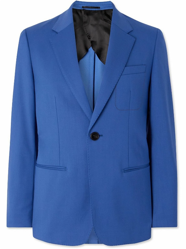 Photo: Theory - Lucas Ossendrijver Stretch-Wool Suit Jacket - Blue
