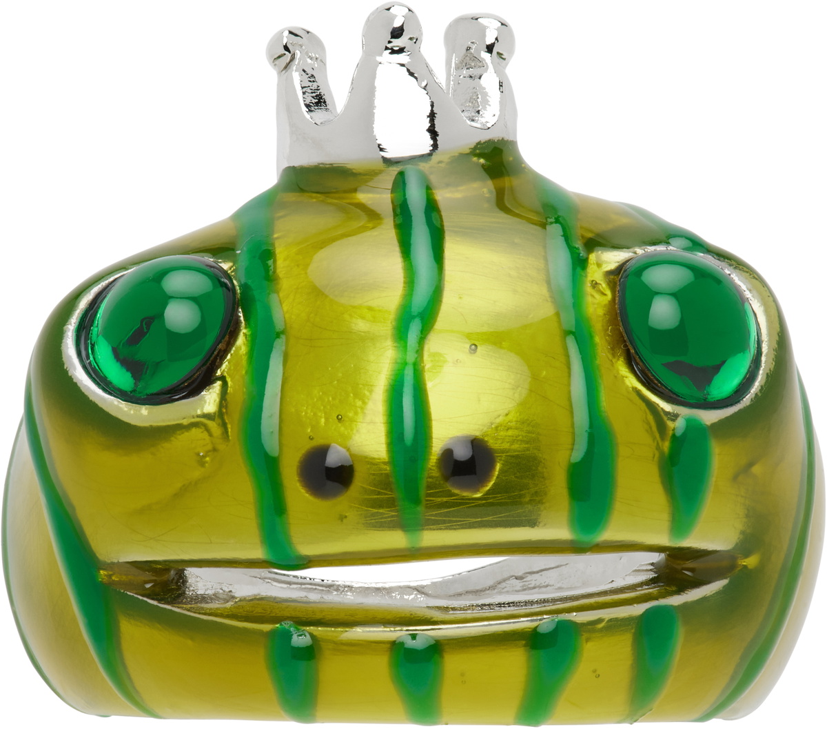 Collina Strada Khaki Frog Prince Ring