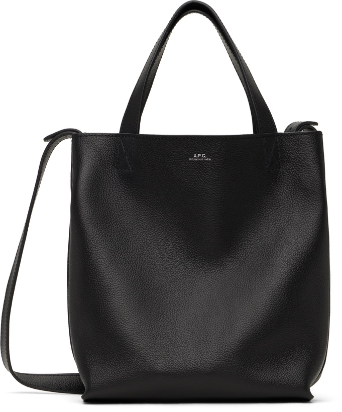 Photo: A.P.C. Black Maiko Small Shopping Tote