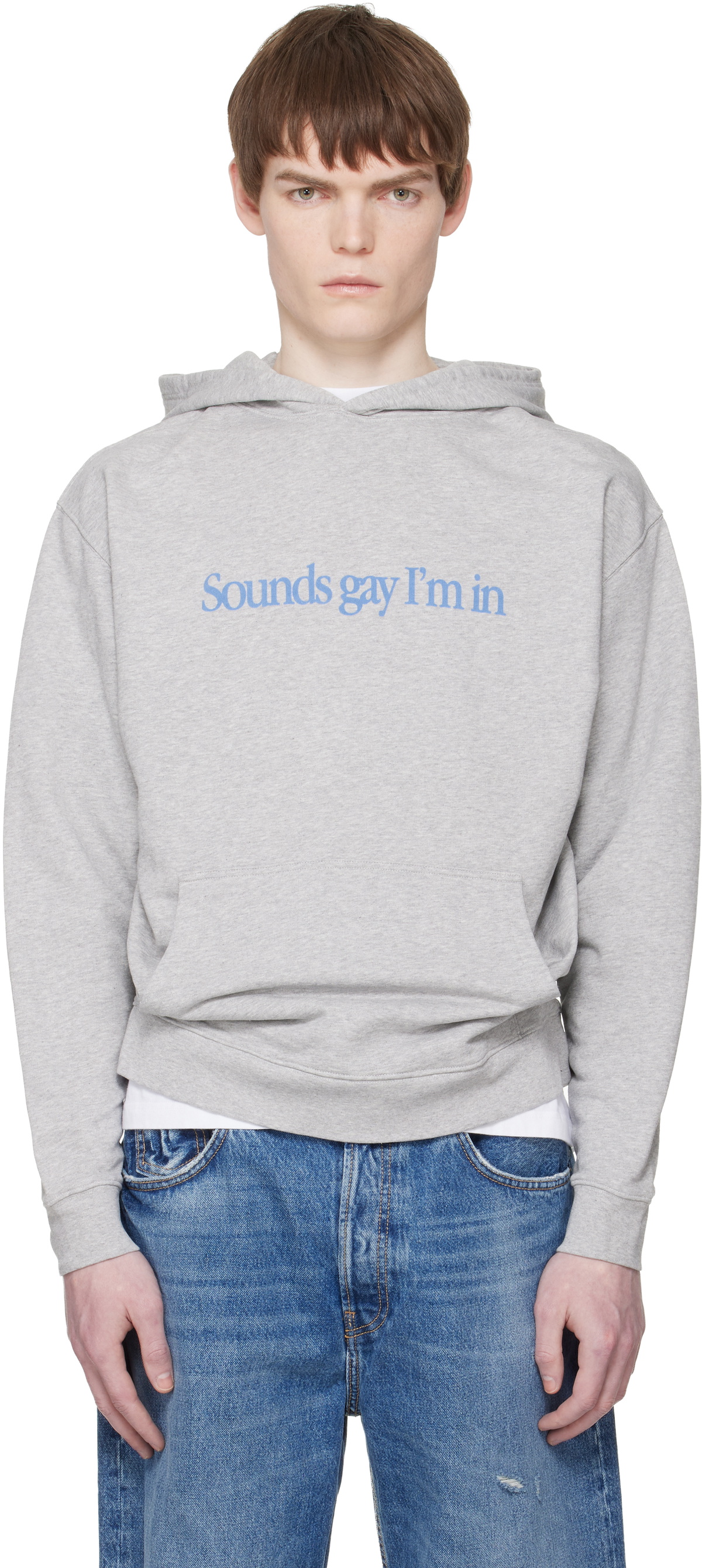 Carne Bollente Gray Sadao Hasegawa 'Echoes of Eros' Hoodie