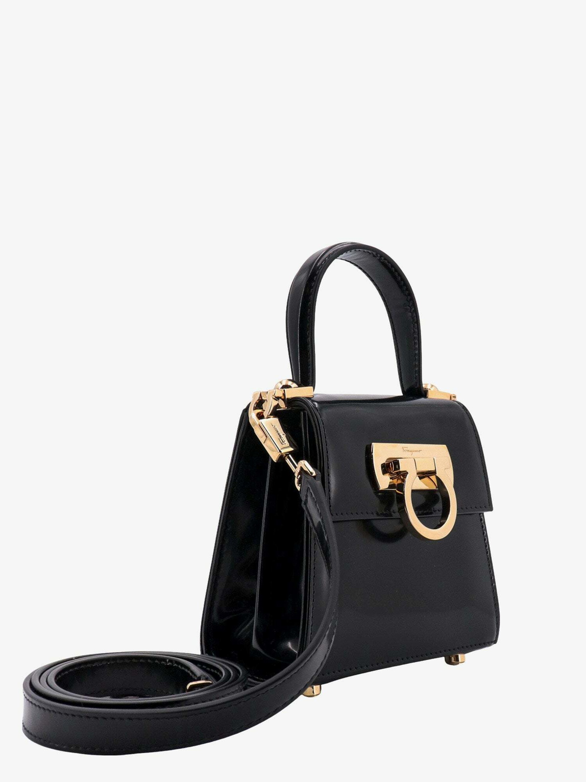 ハンドバッグ FERRAGAMO Woman Handbag Black SCARFTHS NERO Folded handbag (M) - Women | Ferragamo
