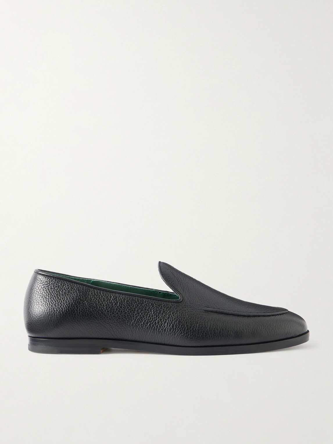 VINNY's - Marcel Full-Grain Leather Loafers - Black