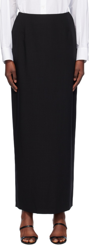 Photo: La Collection Black Valeria Maxi Skirt