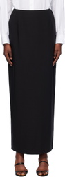La Collection Black Valeria Maxi Skirt
