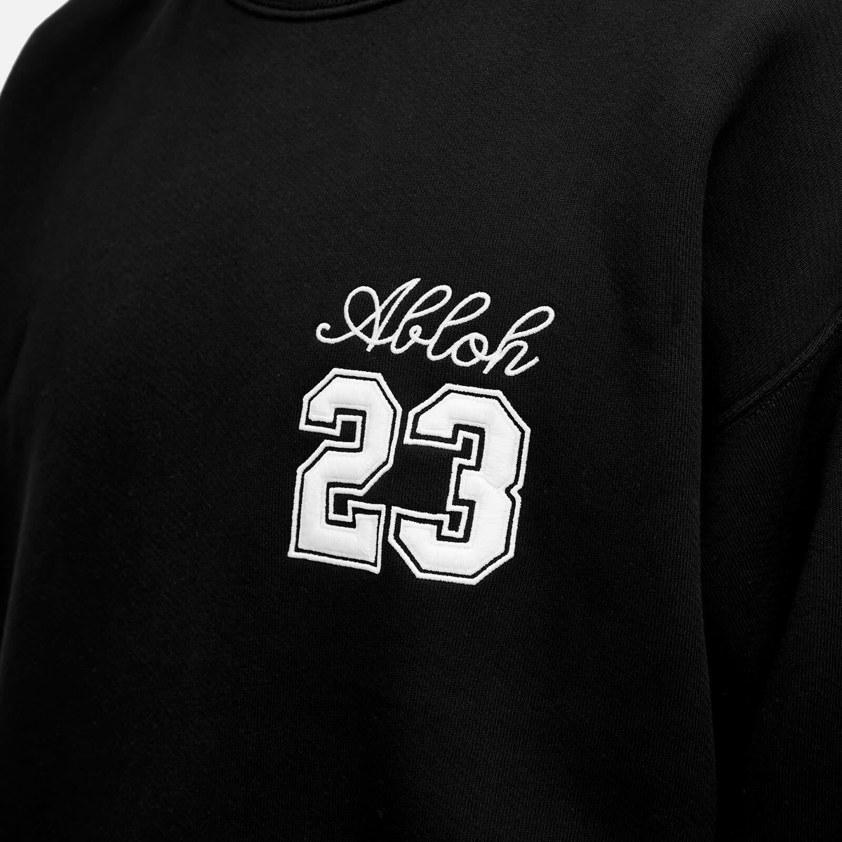 Off-White Men's 23 Abloh Sweat in Black/White Off-White
