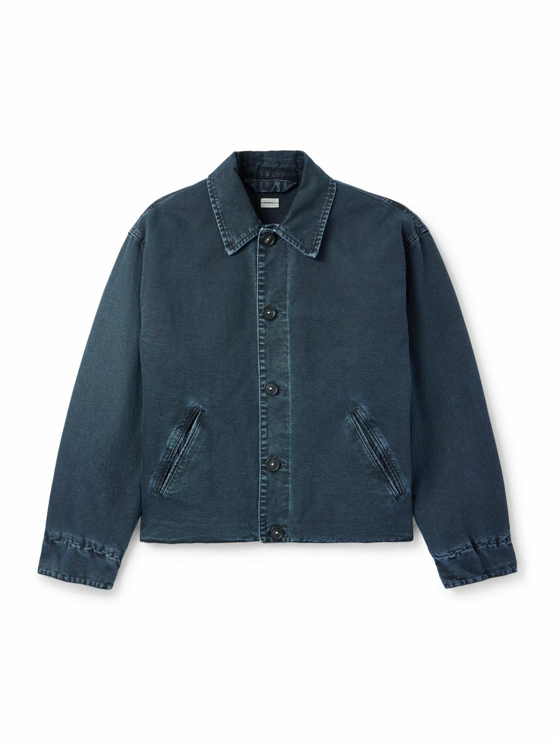 Massimo Alba - Cadillac Padded Cotton-Canvas Jacket - Blue
