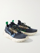 NIKE - Space Hippie 01 Recycled Stretch-Knit Sneakers - Blue