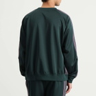 Needles Men's Poly Smooth Crew Neck Sweatshirt in Green