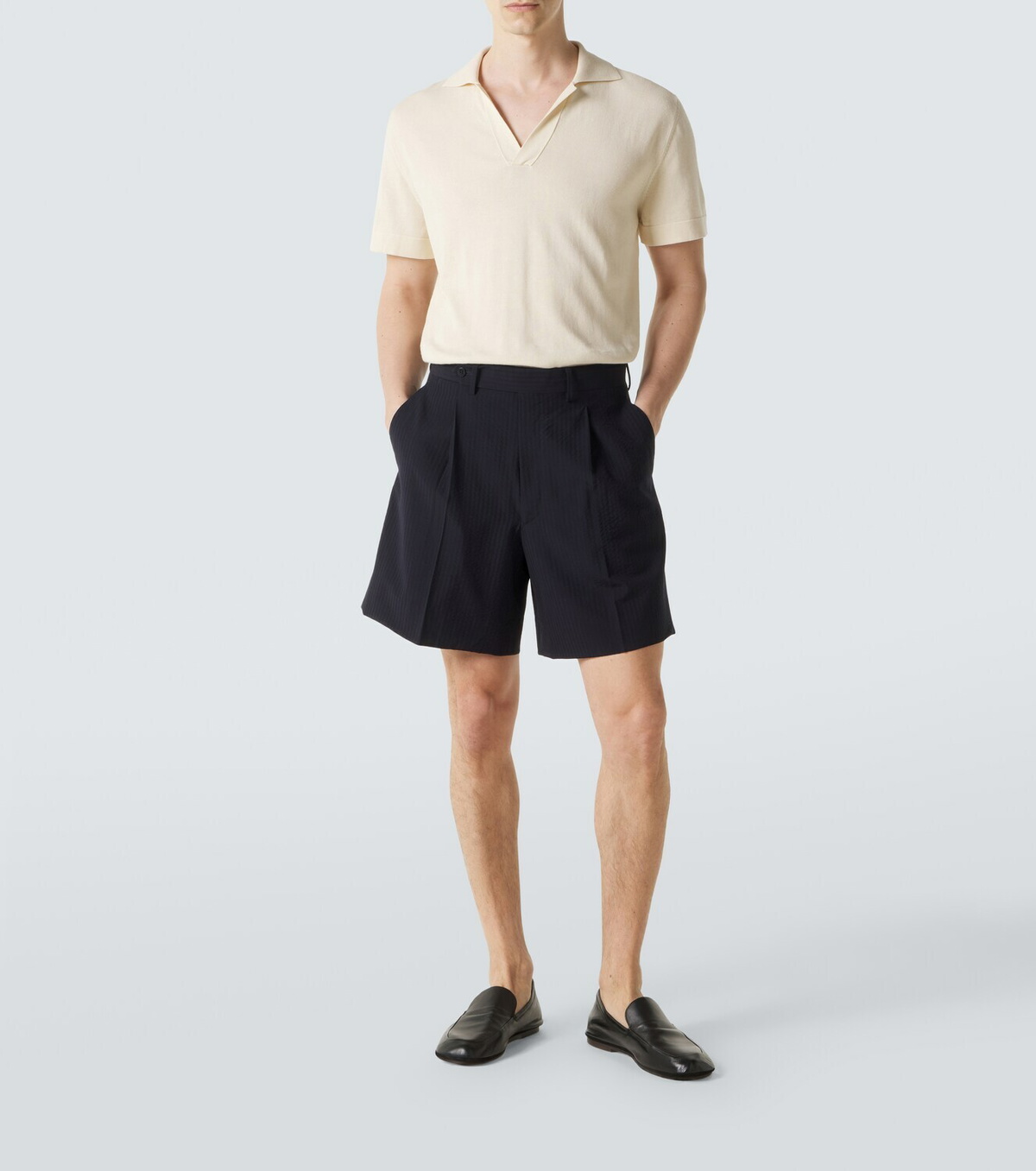 Stòffa Cotton polo shirt