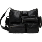 Balenciaga Black Superbusy Messenger Bag