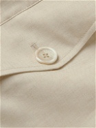 Brunello Cucinelli - Linen and Wool-Blend Overshirt - Neutrals