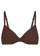 Skims Stretch-jersey T-shirt bra Brown