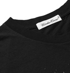 Undercover - Printed Cotton-Jersey T-Shirt - Black