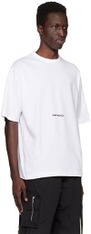 Saintwoods White Crewneck T-Shirt