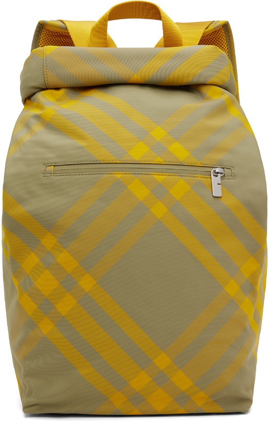 Photo: Burberry Yellow Roll Backpack