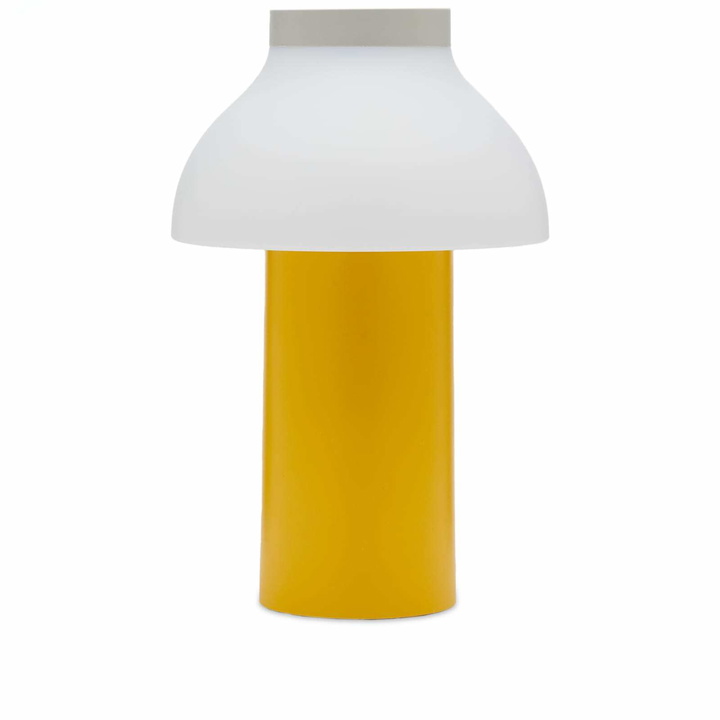 Photo: HAY PC Portable Lamp in Soft Yellow