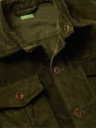 Sid Mashburn - Cotton-Corduroy Overshirt - Green