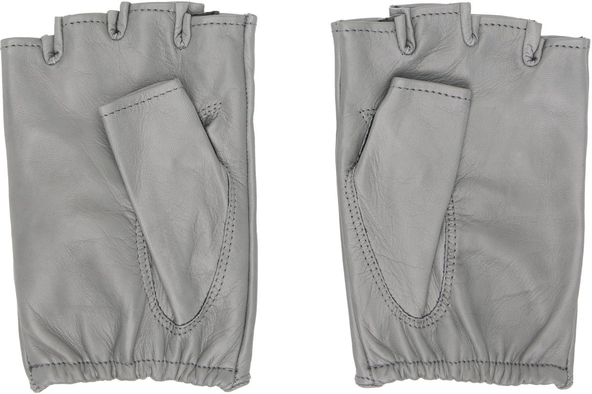OUR LEGACY WORK SHOP Emporio Armani Gray Taglio Gloves