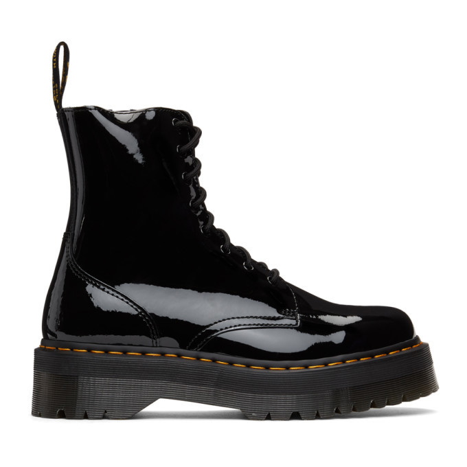 Photo: Dr. Martens Black Patent Jadon Platform Boots