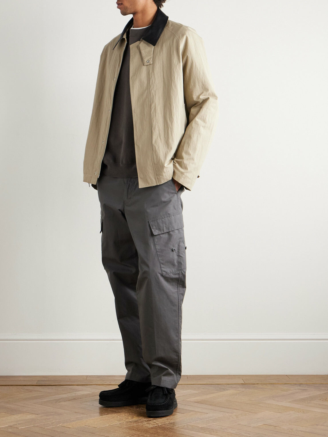 Remi Relief - Cotton-Jersey Sweatshirt - Brown