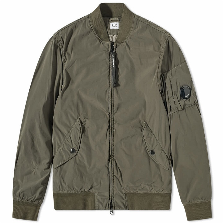 Photo: C.P. Company Men's Nycra-R Bomber Jacket in Thyme