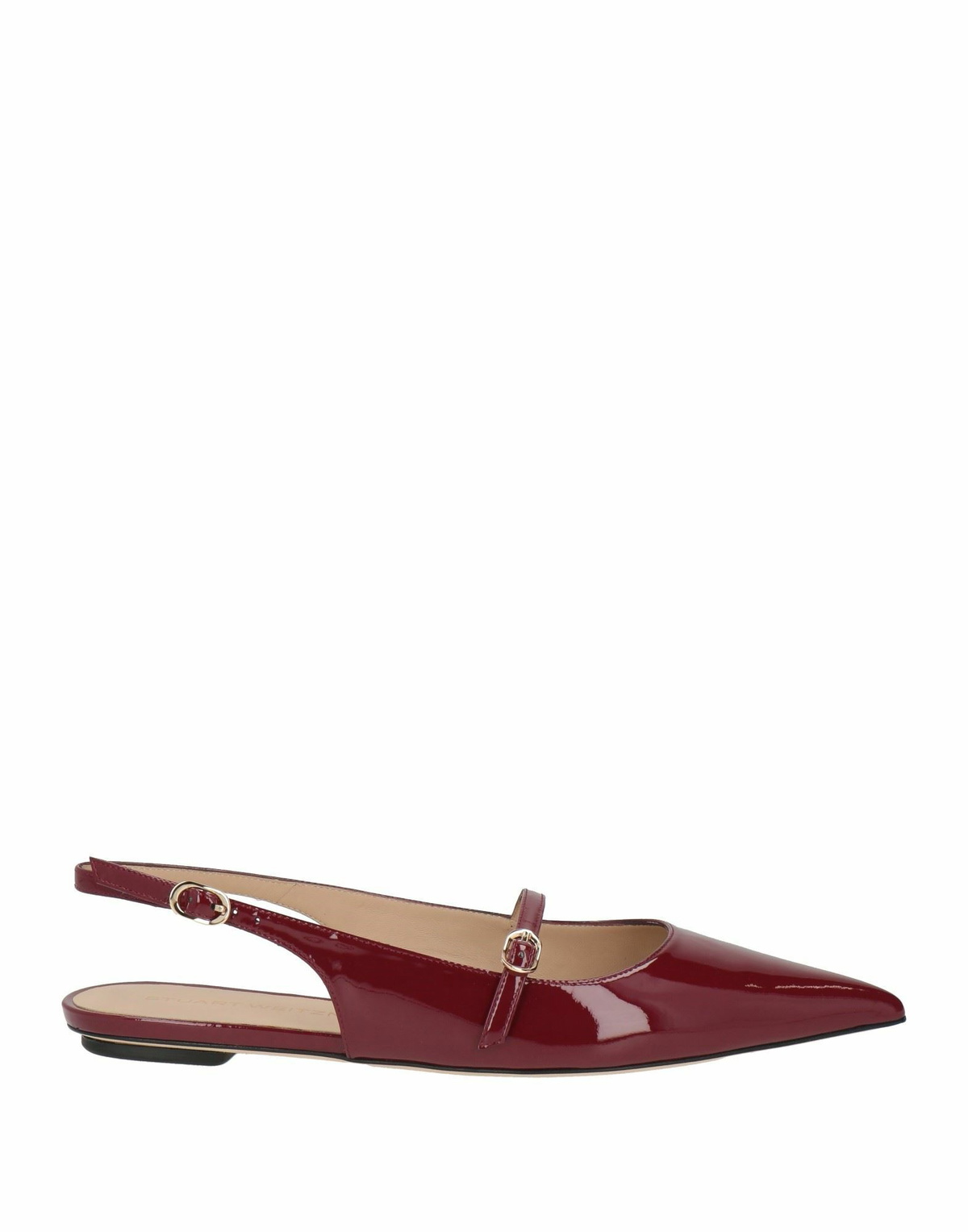 Stuart Weitzman Womens Ballet flats Burgundy