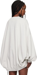 Rick Owens DRKSHDW Off-White Temple Hun Crewneck Sweatshirt