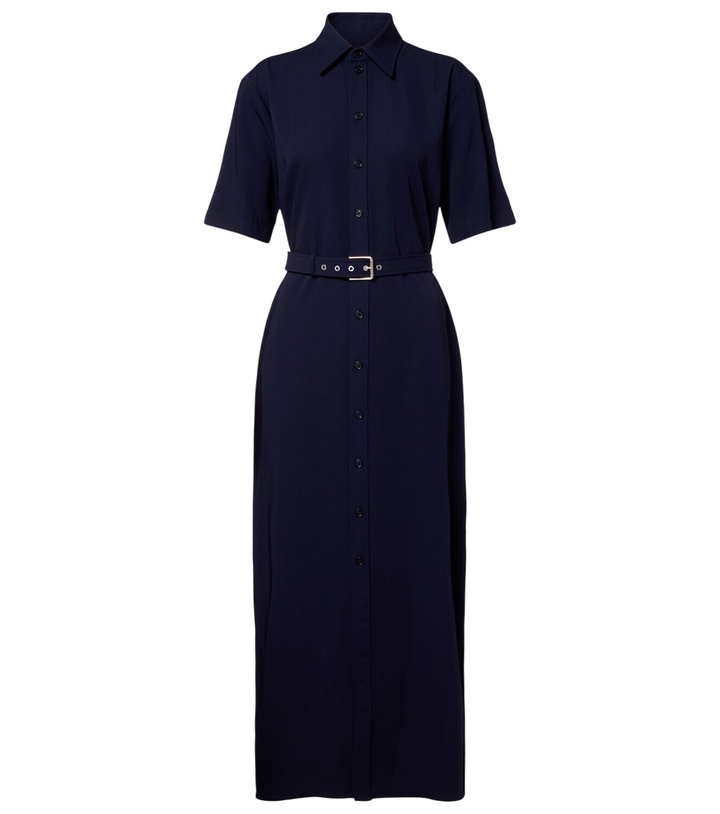 Photo: Ralph Lauren Collection Belted wool midi dress