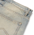 Rhude - Skinny-Fit Distressed Denim Jeans - Men - Blue